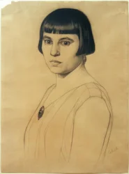 Portrait of Elisabeth Scholz