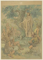 Preaching of Christianity in Drenthe