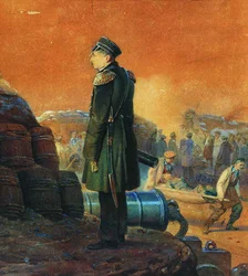 Admiral Pavel Nakhimov on the Bastion