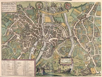 Bamberg, Germany (engraving)