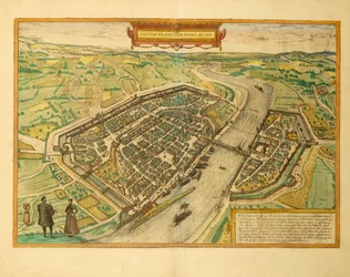 Map of Frankfurt