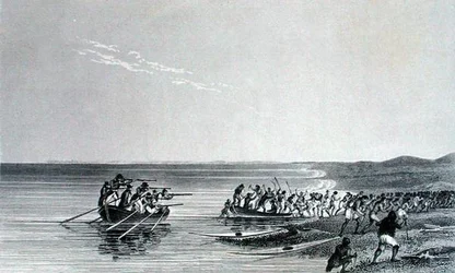 The Boats Getting Afloat, from 