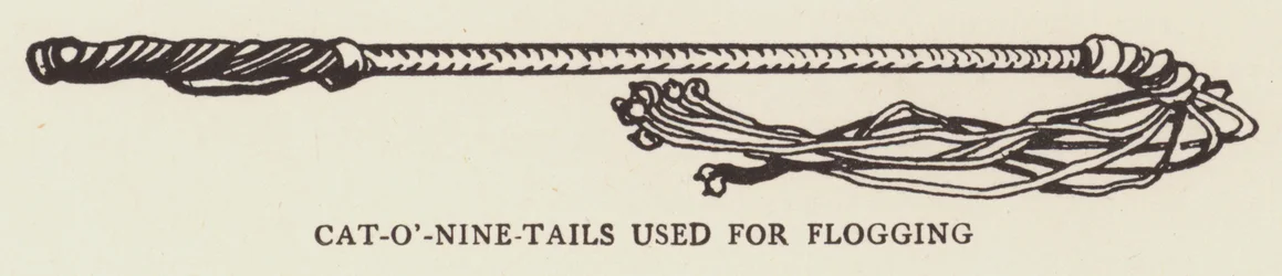 Cat-o-nine-tails used for flogging