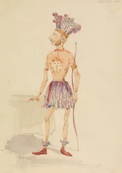 Englishman in Inca Costume