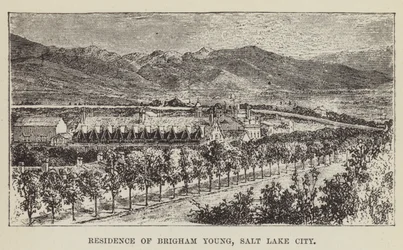 Residence of Brigham Young, Salt Lake City