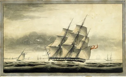 Troop transport ship HMS 