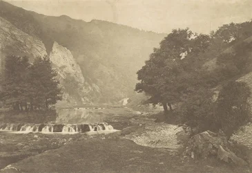 Entrance to Dove Dale, Derbyshire