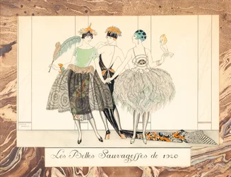 The Beautiful Savages of 1920, from Le Bonheur du Jour ou, Les Graces à la Mode