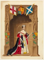 Her Majesty Queen Victoria, also called Queen Victoria as Sovereign of the Order of the Garter