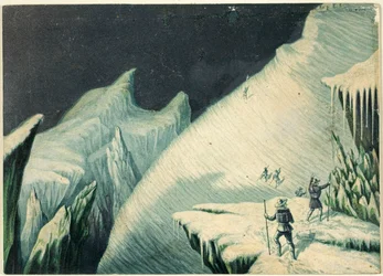 The Mur de la Côte, from The Ascent of Mont Blanc