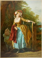 The Parting Look (with Man and Box)