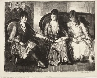 Elsie, Emma and Marjorie, First Stone