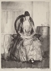 Lady with a Fan