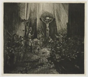 Christ Crucified between the Two Thieves: 