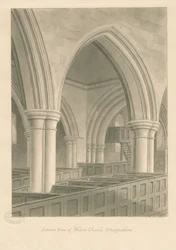 Interior of Weston-on-Trent Church