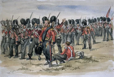 March on the Alma, Crimean War, 1854