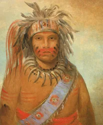 Au-nim-muck-kwa-um, Tempest Bird, 1845