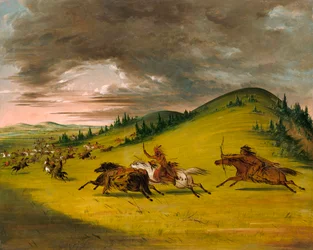 Battle Between Sioux and Sac and Fox