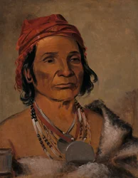 Deep Lake, an Old Chief