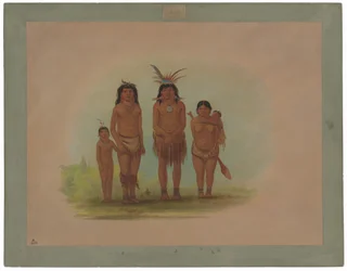 Four Sepibo Indians