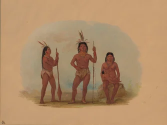 Klahoquaht Chief, His Wife, and Son