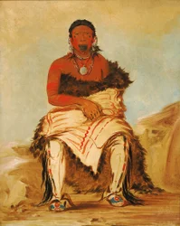 Lá-shah-le-stáw-hix, Man Chief, a Republican Pawnee