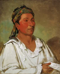 Lay-lóo-ah-pee-áí-shee-kaw, Grass, Bush, and Blossom, Semicivilized