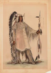Mah-to-toh-pa, the Mandan Chief