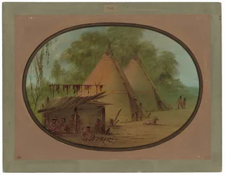 Making Flint Arrowheads - Apachees
