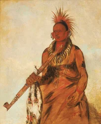 No-o-mún-nee, Walks in the Rain, a Warrior
