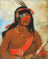 O-tá-wah, The Ottaway, a Warrior