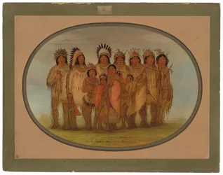 Ojibbeway Indians in Paris