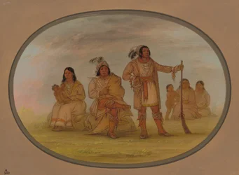 Osceola and Four Seminole Indians