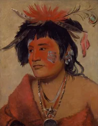 Pah-shee-náu-shaw, a Warrior