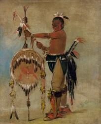 Pash-ee-pa-hó, Little Stabbing Chief, a Venerable Sauk Chief