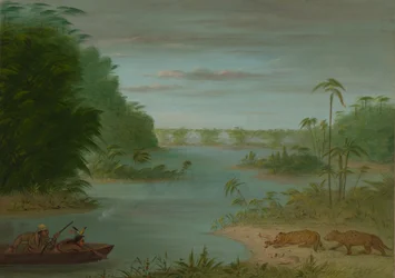 Pont de Palmiers and Tiger Shooting, 1854-1869