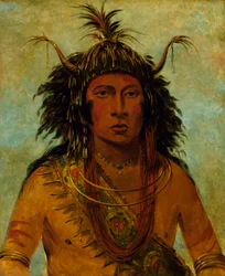 Say-say-gon, Hail Storm, War Chief