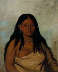 Shé-de-ah, Wild Sage, a Wichita Woman, 1834