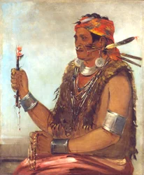Ten-squat-a-way, The Open Door, Known as The Prophet, Brother of Tecumseh