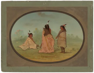 Three Blackfoot Men