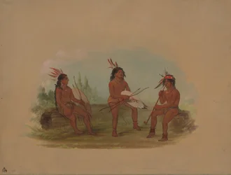 Three Young Chinook Men
