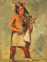 Wa-kon-chásh-kaw, He Who Comes on the Thunder