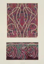 Fabric Designs for Paisley Shawls, c.1871
