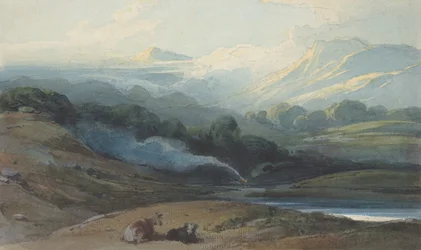 Cattle Resting in a Mountainous Landscape, ca. 1808-12