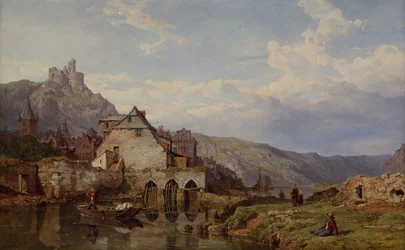 A View of Bouvignes on the Meuse