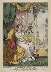 A Dutch Toy!!! or, A Pretty Play-thing for a Young Princess!!! Huzza, March 1814, Published June 20