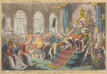 A Scene in the New Farce - as Performed at the Royalty Theatre!