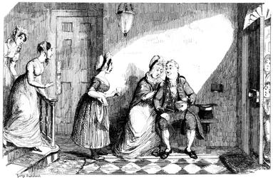 A Number of Women Attend to a Poorly Man