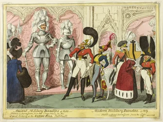Ancient and Modern Military Dandies of 1450