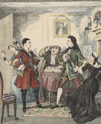 Audacity of Jack Sheppard, Illustration from Jack Sheppard: A Romance by William Harrison Ainsworth